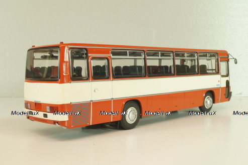 Икарус-256.54, красный/белый, 04017, Demprice 1:43
