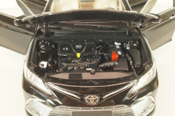 Toyota Camry (XV80) 2018 8-generation, black, Paudi 1:18