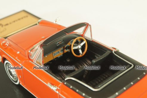 Daihatsu Compagno Spider ( F40K) 1965 red, Japan Collection, Hachette 1:43