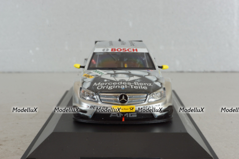 Mercedes C63 AMG, DTM #6  Original-Teile, silver, B66962290, Minichamps 1:43 Уценка!