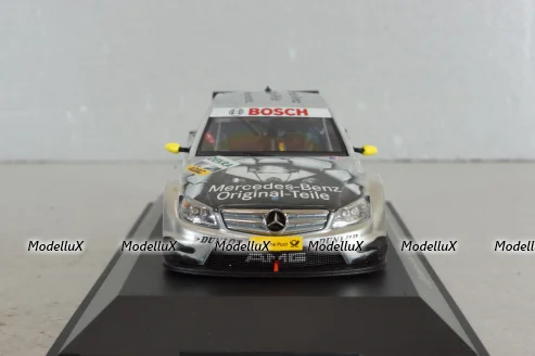 Mercedes C63 AMG, DTM #6  Original-Teile, silver, B66962290, Minichamps 1:43 Уценка!
