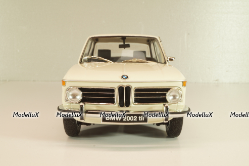 BMW 2002 tii 1972, white, 08543W, Kyosho 1:18