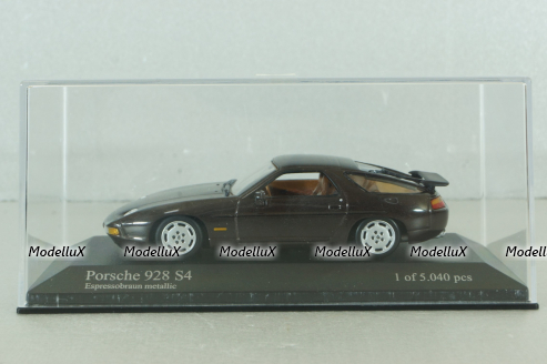 Porsche 928 S4 1991 brown metallic, 400062420, Minichamps 1:43