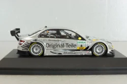 Mercedes C63 AMG, DTM #6  Original-Teile, silver, B66962290, Minichamps 1:43 Уценка!