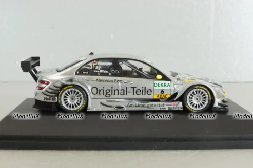 Mercedes C63 AMG, DTM #6  Original-Teile, silver, B66962290, Minichamps 1:43 Уценка!