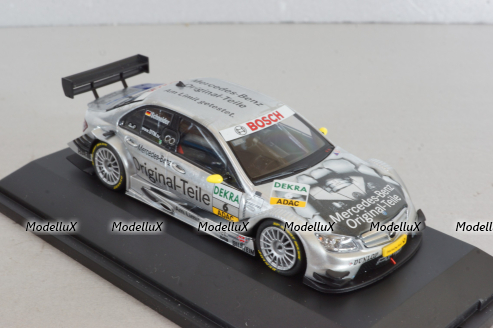Mercedes C63 AMG, DTM #6  Original-Teile, silver, B66962290, Minichamps 1:43 Уценка!