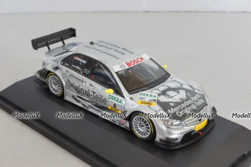 Mercedes C63 AMG, DTM #6  Original-Teile, silver, B66962290, Minichamps 1:43 Уценка!