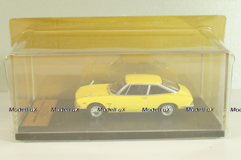 Isuzu 117 Coupe PA90 1968 yellow, Japan Collection, Hachette 1:43