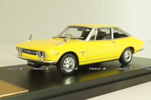 Isuzu 117 Coupe PA90 1968 yellow, Japan Collection, Hachette 1:43