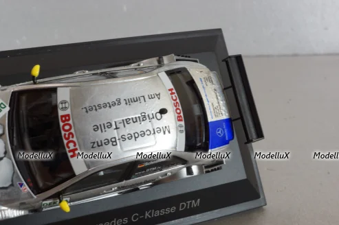 Mercedes C63 AMG, DTM #6  Original-Teile, silver, B66962290, Minichamps 1:43 Уценка!