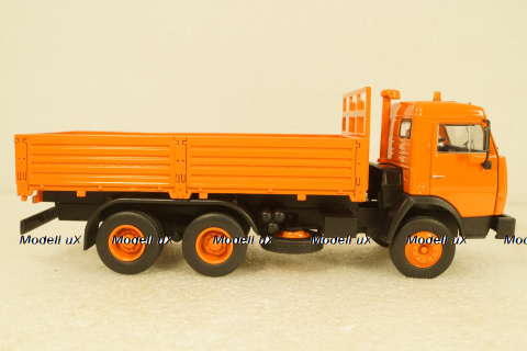 Камаз-53205 бортовой, оранжевый, Modellux 1:43