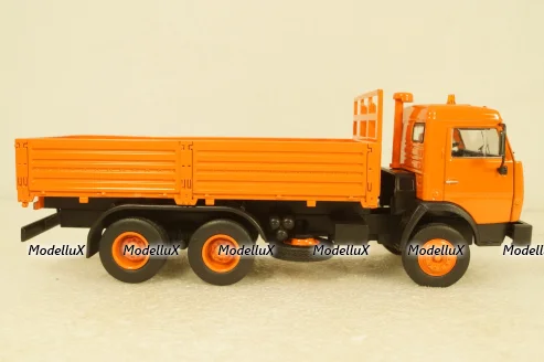 Камаз-53205 бортовой, оранжевый, Modellux 1:43