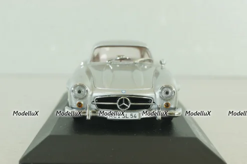 Mercedes 300 SL "Gullwing" 1955, silver, 400039000,  Minichamps 1:43