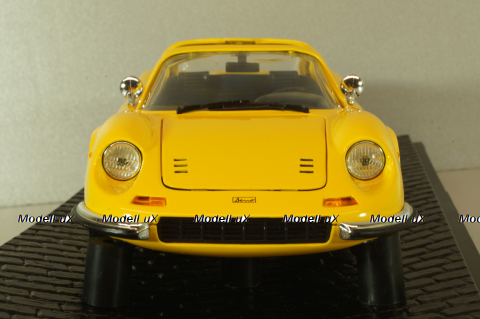Ferrari Dino 246 GTS 1970, yellow, 23920Y, Hot Weels 1:18