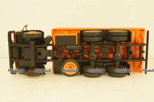 Камаз-53205 бортовой, оранжевый, Modellux 1:43