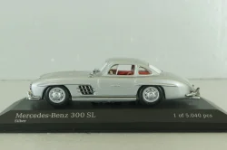 Mercedes 300 SL "Gullwing" 1955, silver, 400039000,  Minichamps 1:43