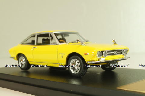 Isuzu 117 Coupe PA90 1968 yellow, Japan Collection, Hachette 1:43
