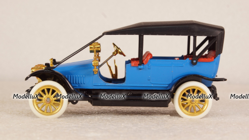 Руссо-Балт С24-40 А22 с поворотным мостом, синий, Тантал/Радон 1:43