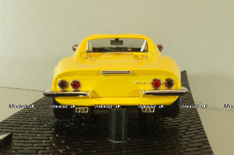 Ferrari Dino 246 GTS 1970, yellow, 23920Y, Hot Weels 1:18