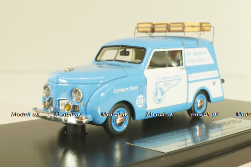 Crosley van "Pan America" 1948, light blue/white, L.E. 240pcs, GC-PAA-004, Goldvarg 1:43