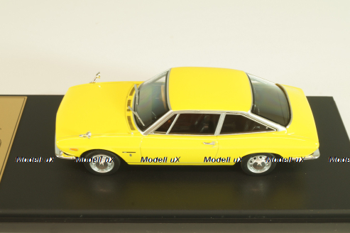 Isuzu 117 Coupe PA90 1968 yellow, Japan Collection, Hachette 1:43