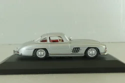 Mercedes 300 SL "Gullwing" 1955, silver, 400039000,  Minichamps 1:43