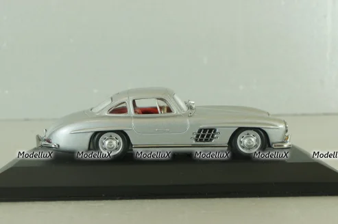 Mercedes 300 SL "Gullwing" 1955, silver, 400039000,  Minichamps 1:43