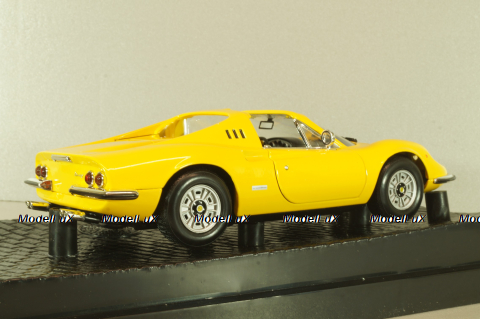Ferrari Dino 246 GTS 1970, yellow, 23920Y, Hot Weels 1:18