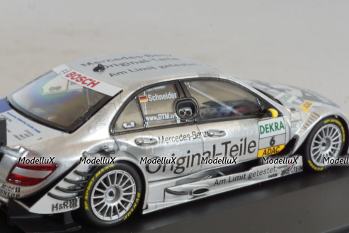 Mercedes C63 AMG, DTM #6  Original-Teile, silver, B66962290, Minichamps 1:43 Уценка!