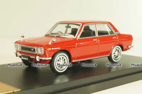 Datsun Bluebird 1600 SSS P510 1969 red, Japan Collection, Hachette 1:43