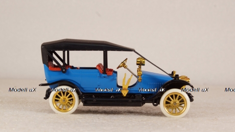 Руссо-Балт С24-40 А22 с поворотным мостом, синий, Тантал/Радон 1:43