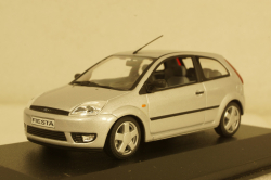 Ford Fiesta 2-door, silver, 2002, Minichamps 1:43