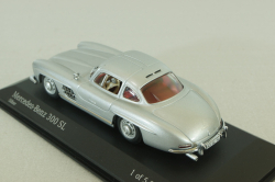 Mercedes 300 SL "Gullwing" 1955, silver, 400039000,  Minichamps 1:43