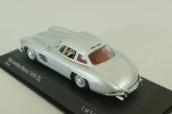 Mercedes 300 SL "Gullwing" 1955, silver, 400039000,  Minichamps 1:43