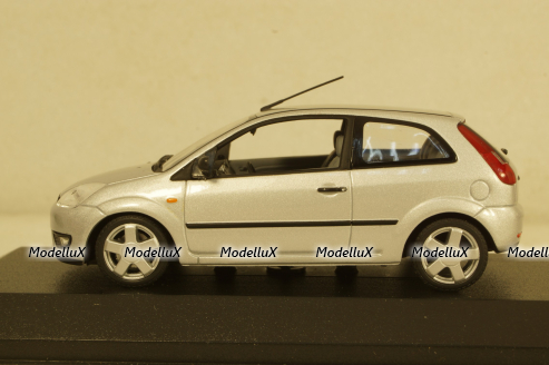 Ford Fiesta 2-door, silver, 2002, Minichamps 1:43
