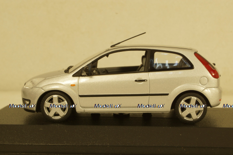 Ford Fiesta 2-door, silver, 2002, Minichamps 1:43