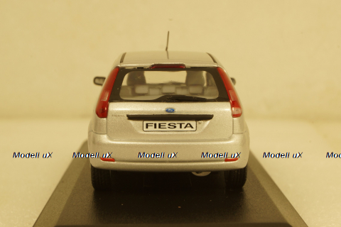 Ford Fiesta 2-door, silver, 2002, Minichamps 1:43