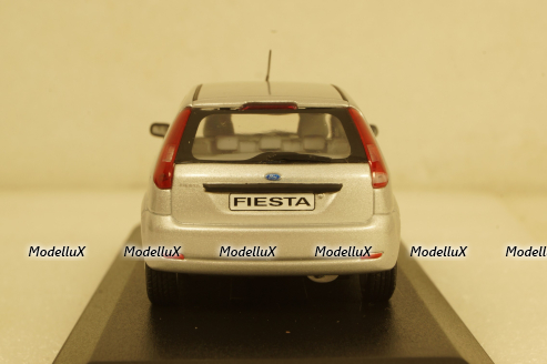Ford Fiesta 2-door, silver, 2002, Minichamps 1:43