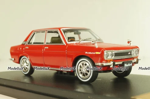 Datsun Bluebird 1600 SSS P510 1969 red, Japan Collection, Hachette 1:43