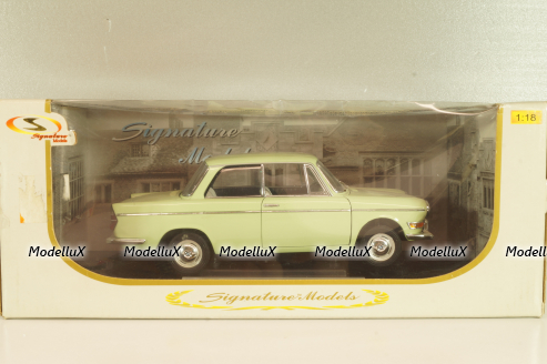 BMW 700 LS Luxus Coupe, light green, 18125, Signature 1:18