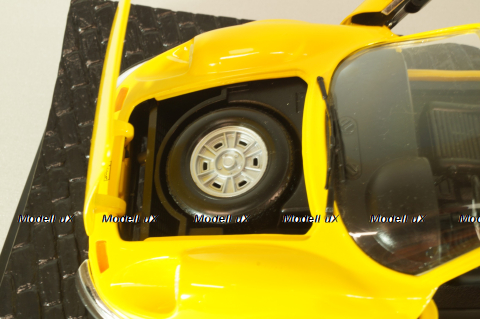 Ferrari Dino 246 GTS 1970, yellow, 23920Y, Hot Weels 1:18