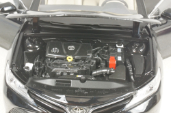 Toyota Camry 2018 8-generation, black, Paudi 1:18