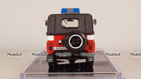 Уаз-31512 пожарный, штабной, TruckTyr 1:43