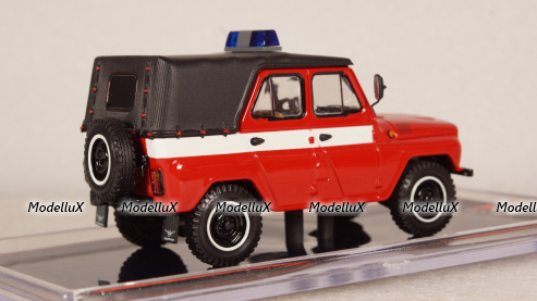 Уаз-31512 пожарный, штабной, TruckTyr 1:43