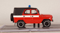 Уаз-31512 пожарный, штабной, TruckTyr 1:43