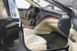Toyota Camry 2018 8-generation, black, Paudi 1:18