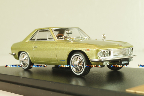 Nissan Silvia (CSP311) 1965, lightgreen-metallic, Japan Collection, Hachette 1:43