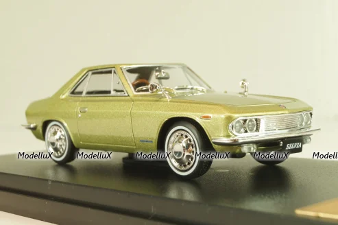 Nissan Silvia (CSP311) 1965, lightgreen-metallic, Japan Collection, Hachette 1:43