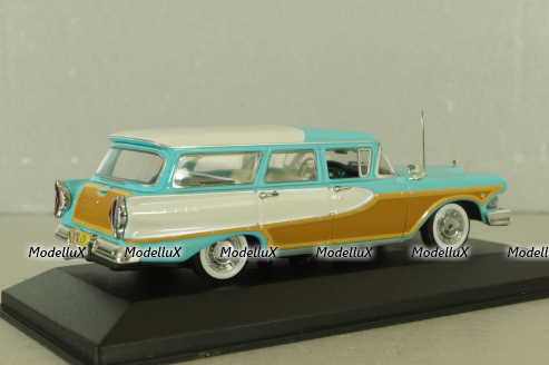 Edsel Bermuda Station Wagon 1958, blue, 400082014, Minichamps 1:43