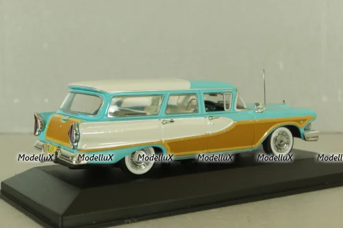 Edsel Bermuda Station Wagon 1958, blue, 400082014, Minichamps 1:43
